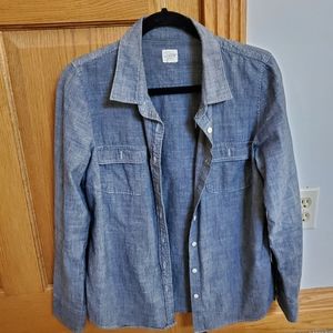 J Crew women's size Medium jean shirt
